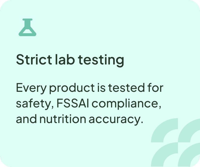 Strict lab testing