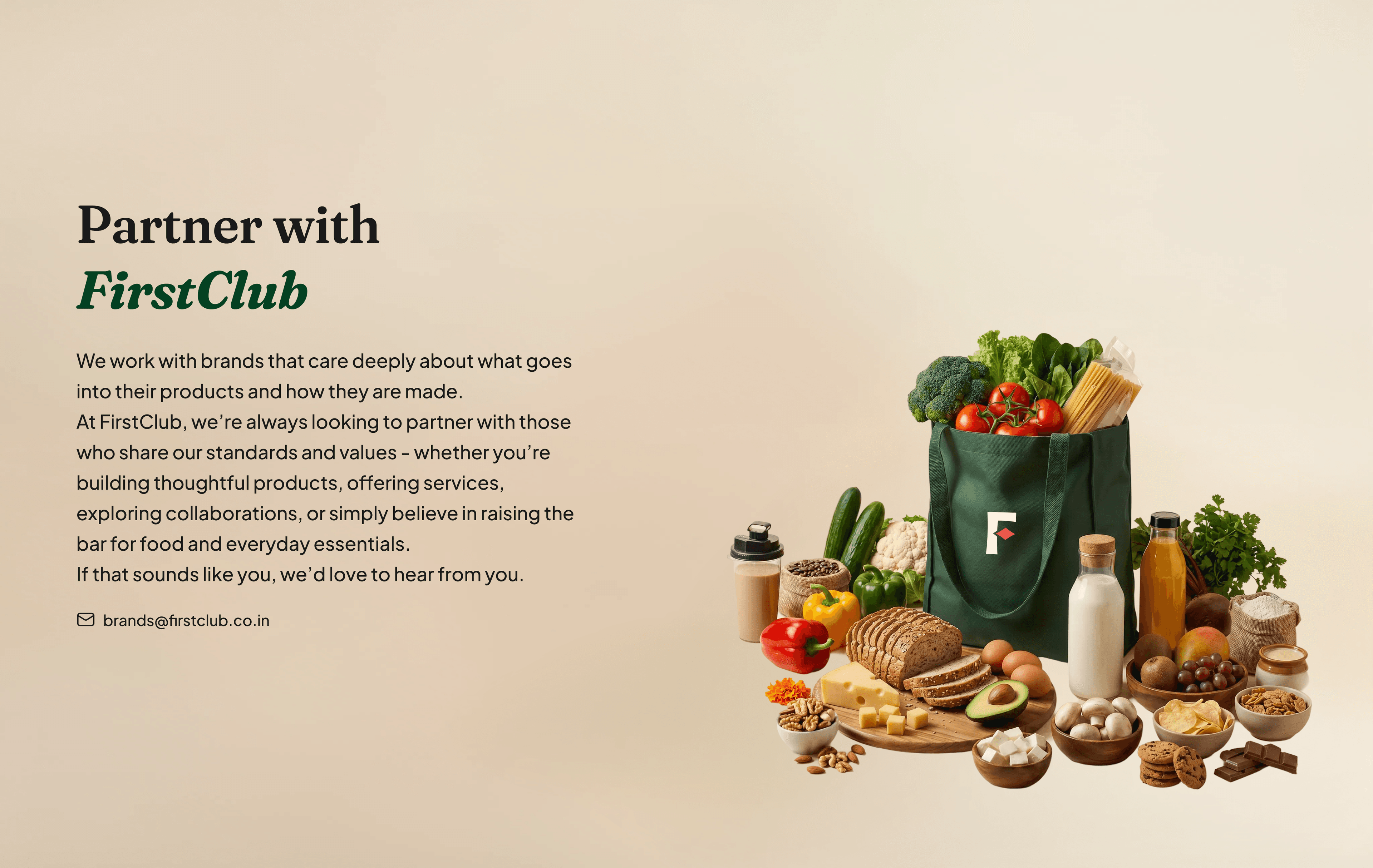 Partner with FirstClub
